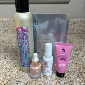 Makeup and hair/face bumdle